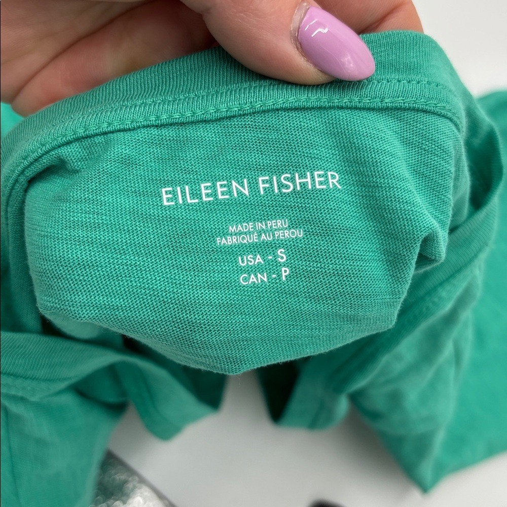 Eileen Fisher Organic Cotton T-Shirt - Picture 5 of 6